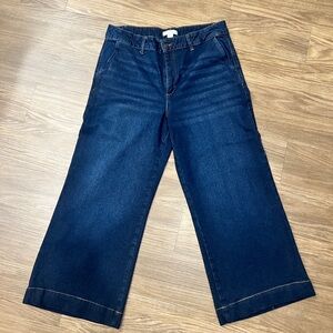 Liz Claiborne Navy Flare Jeans